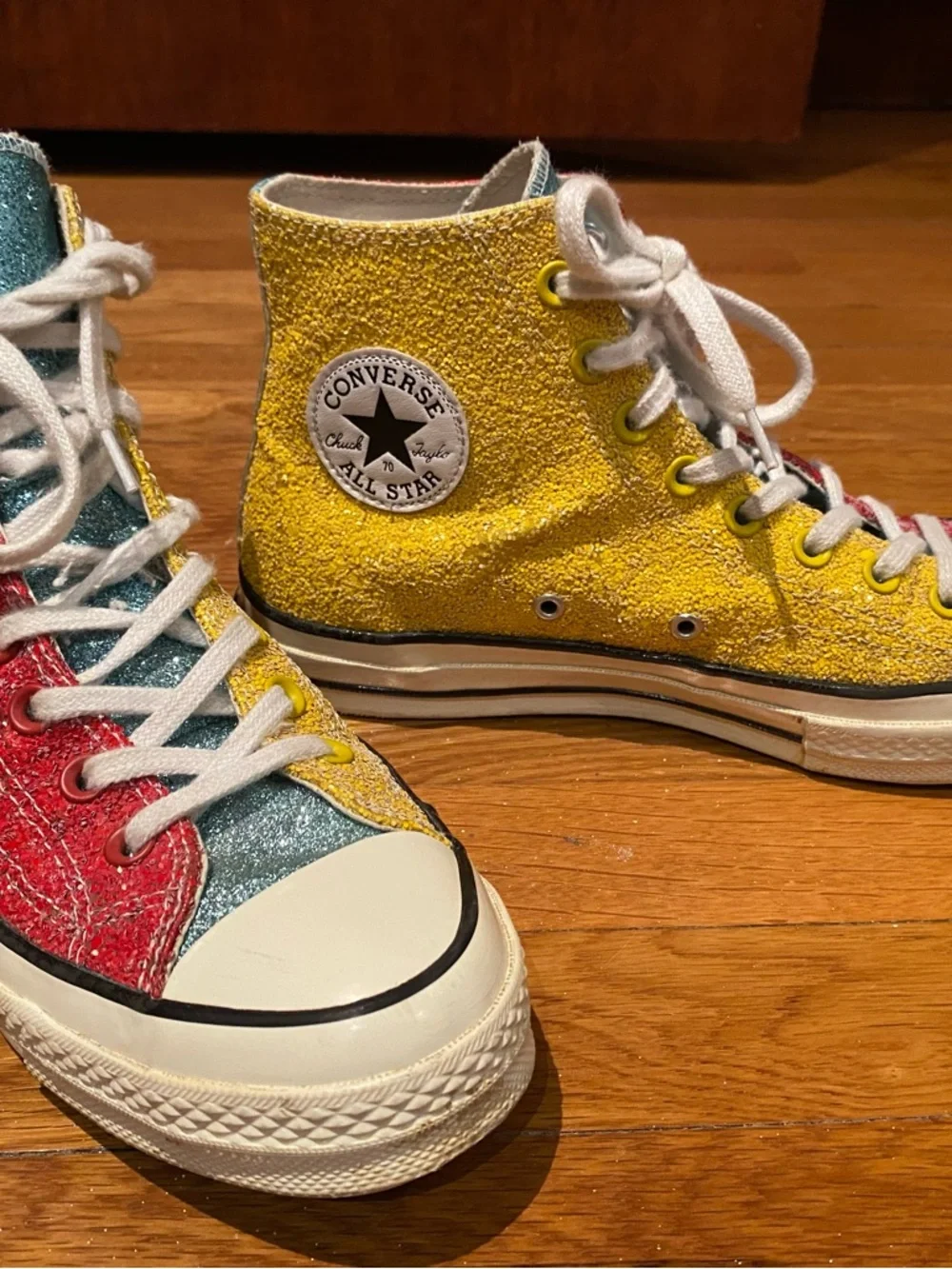 Chuck 70 Hi x JW Anderson 'Glitter Pack' sneakers - Picture 5 of 5